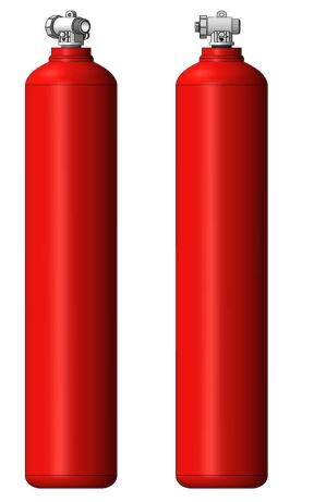 Bình chữa cháy khí FM-200 loại 82.5L SFS-C82.5 Hãng S-tec vina