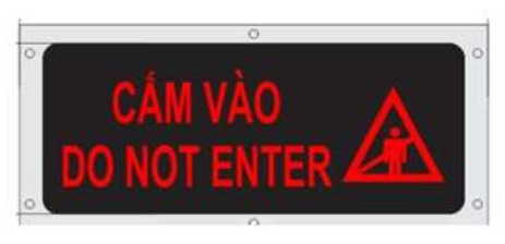 Đèn cảnh báo xả khí cấm vào STV-DNE S-tec vina