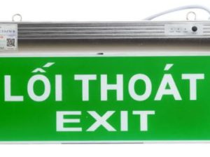 Đèn exit 2 mặt Rạng Đông D CD01 40x20/2,2W